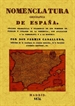 Front pageNomenclatura geográfica de España
