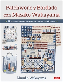 Books Frontpage Patchwork y bordado con Masako Wakayama