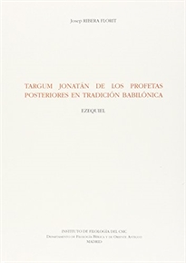 Books Frontpage Targum Jonatán de los profetas posteriores en tradición babilónica: Ezequiel