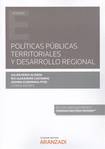 Books Frontpage Políticas públicas territoriales y desarrollo regional (Papel + e-book)
