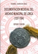Front pageDocumentación Medieval del Archivo Municipal de Lorca (1257-1504)
