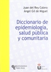Front pageDiccionario de epidemiología, salud pública y comunitaria