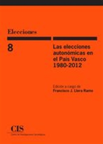 Books Frontpage Las elecciones autonómicas en el País Vasco, 1980-2012