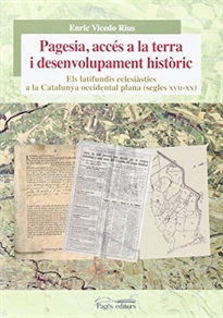 Books Frontpage Pagesia, accés a la terra i desenvolupament històric