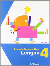 Books Frontpage En Línea, lengua, 4 Educación Primaria (Andalucía)