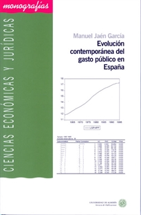 Books Frontpage Evolución contemporánea del gasto público en España