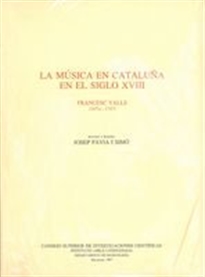Books Frontpage La música en Cataluña en el siglo XVIII