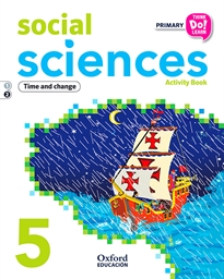 Books Frontpage Think Do Learn Social Sciences 5th Primary. Activity book Module 2