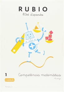 Books Frontpage Competència matemàtica RUBIO 1 (català)