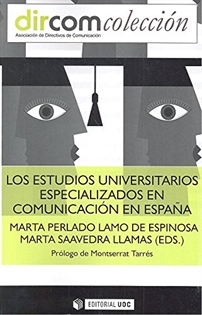 Books Frontpage Los estudios universitarios especializados en Comunicación en España