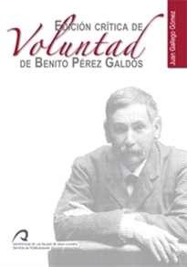 Books Frontpage Edición crítica de voluntad de Benito Pérez Galdós