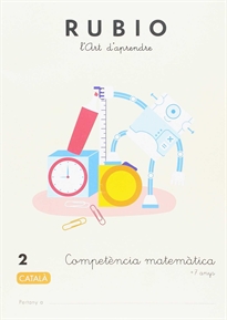 Books Frontpage Competència matemàtica RUBIO 2 (català)