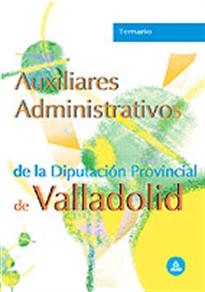 Books Frontpage Auxiliares administrativos. Diputacion provincial valladolid. Temario