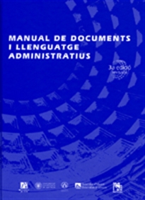 Books Frontpage Manual de documents i llenguatge administratius.