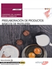 Front pageCuaderno del alumno. Preelaboración de productos básicos de pastelería (UF0819). Certificados de profesionalidad. Operaciones básicas de pastelería (HOTR0109)