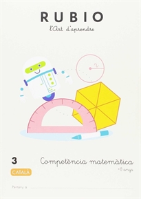 Books Frontpage Competència matemàtica RUBIO 3 (català)