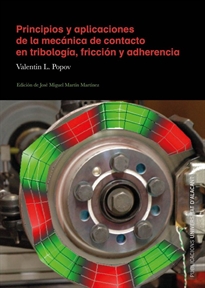 Books Frontpage Principios y aplicaciones de la mecánica de contacto en tribología, fricción y adherencia