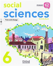 Books Frontpage Think Do Learn Social Sciences 6th Primary. Activity book Module 2
