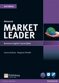 Books Frontpage Market Leader 3rd Edition Advanced Coursebook & DVD-ROM Pack