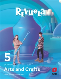 Books Frontpage Arts and Crafts. 5 Primary. Revuela. Comunidad de Madrid