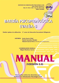 Books Frontpage EVALÚA-8 (Manual)