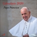 Front pageCalendario pared Papa Francisco 2020