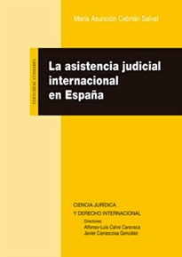 Books Frontpage La asistencia judicial internacional en España