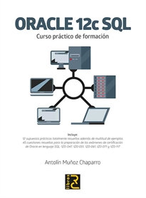 Books Frontpage Oracle 12c SQL. Curso práctico de formación
