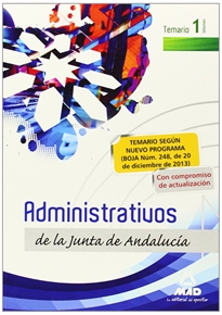 Books Frontpage Administrativos de la Junta de Andalucía. Turno Libre. Temario. Volumen I