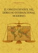 Front pageEl origen español del derecho internacional moderno
