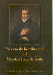 Books Frontpage Proceso de beatificación del Maestro Juan de Ávila