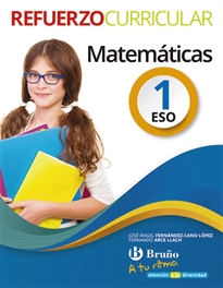 Books Frontpage A tu ritmo Refuerzo Curricular Matemáticas 1 ESO