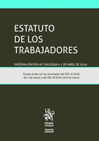 Books Frontpage Estatuto de los trabajadores 20ª Edición