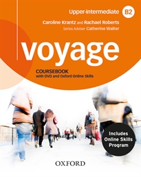 Books Frontpage Voyage B2. Student's Book + Workbook+ Oxford Online Skills Program B2 (Bundle 1) Pack with Key