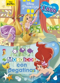 Books Frontpage Princesas. Mosaicos con pegatinas