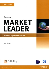 Books Frontpage Market Leader 3rd Edition Elementary Practice File & Practice File CD Pa