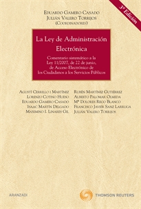 Books Frontpage La Ley de Administración Electrónica