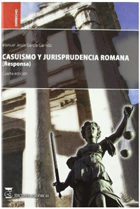 Books Frontpage Casuismo y jurisprudencia romana (responsa).