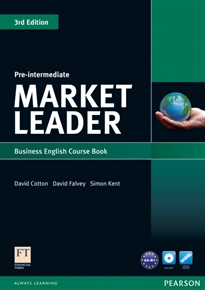 Books Frontpage Market Leader 3rd Edition Pre-Intermediate Coursebook & DVD-ROM Pack