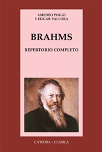Books Frontpage Brahms. Repertorio completo