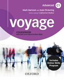 Books Frontpage Voyage C1. Student's Book + Workbook+ Oxford Online Skills Program C1 (Bundle 1) Pack with Key
