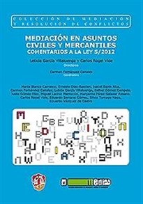 Books Frontpage Mediación en asuntos civiles y mercantiles