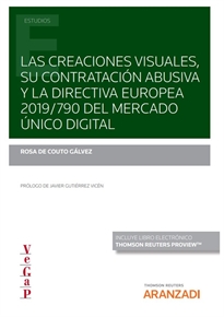 Books Frontpage Las creaciones visuales, su contratación abusiva y la directiva europea 2019/790 del mercado único digital (Papel + e-book)