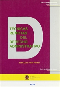 Books Frontpage Técnicas remotas del derecho administrativo