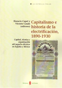 Books Frontpage Capitalismo e historia de la electrificación, 1890-1930
