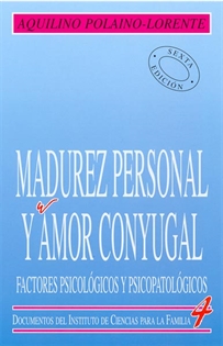 Books Frontpage Madurez personal y amor conyugal