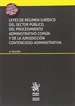 Front pageLeyes de régimen jurídico del sector público, del procedimiento administrativo común y de la jurisdicción contencioso-administrativa 4ª edición