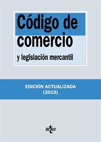 Books Frontpage Código de Comercio y legislación mercantil