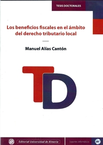 Books Frontpage Los beneficios fiscales en el ámbito del derecho tributario local