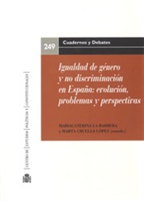 Books Frontpage Igualdad de género y no discriminación en España: evolución problemas y perspectivas